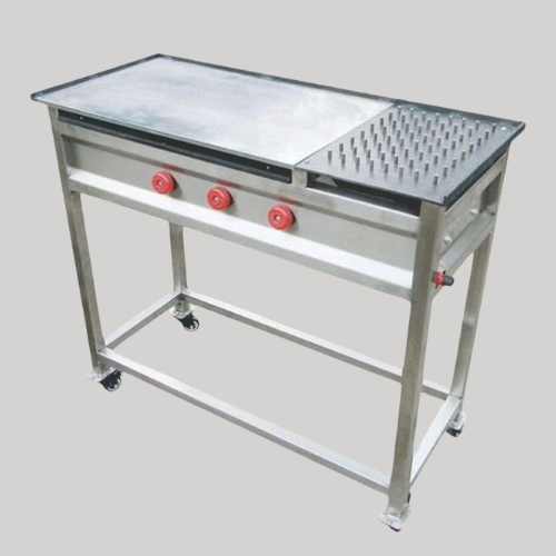 Chapati Plate with Puffer 